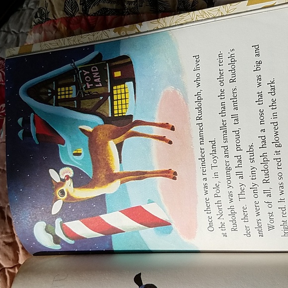 Rudolph the Red-Nosed Reindeer Little Golden Book - Picture 4 of 6